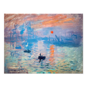 Claude Monet - Impression, Sunrise Photo Print