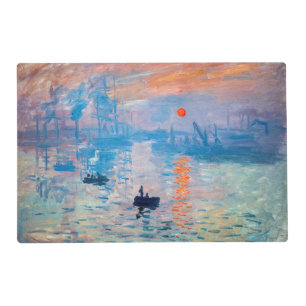 Claude Monet - Impression, Sunrise Placemat