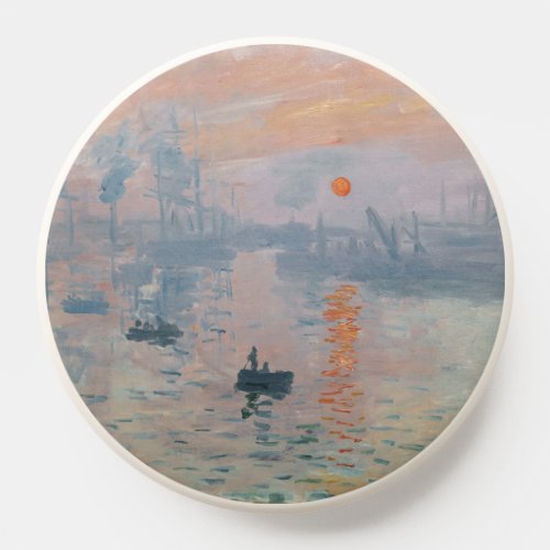 Claude Monet _ Impression Sunrise PopSocket