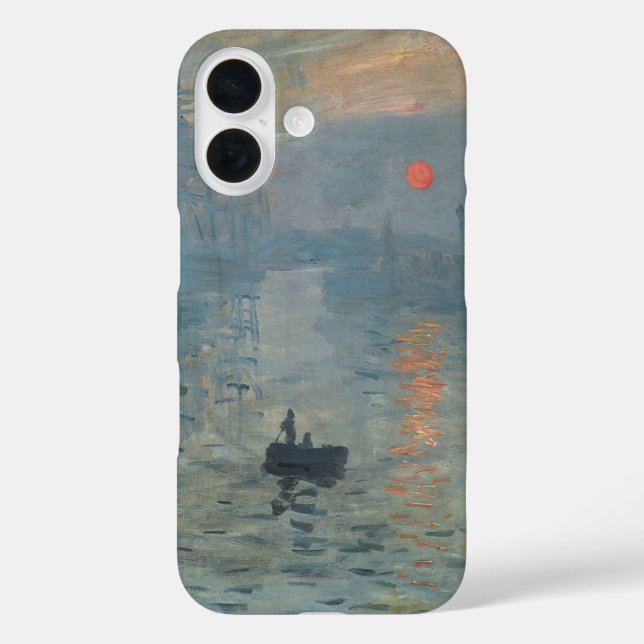 Claude Monet Impression Sunrise Soleil Levant Case-Mate iPhone Case (Back)