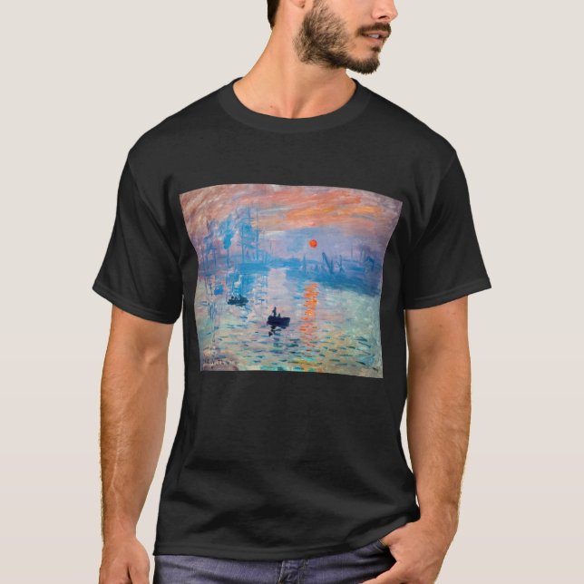 Claude Monet - Impression, Sunrise T-Shirt (Front)