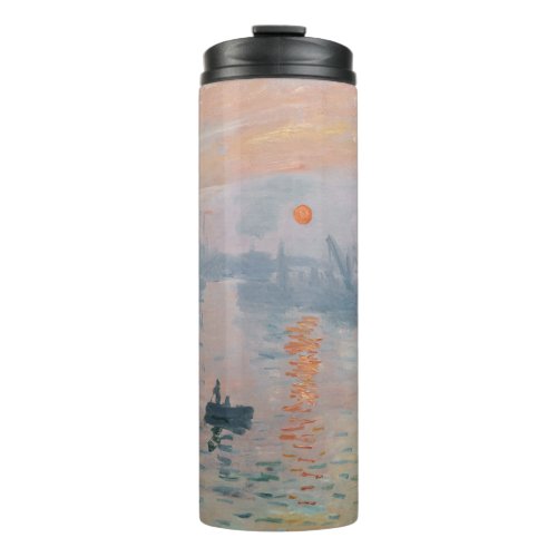 Claude Monet _ Impression Sunrise Thermal Tumbler