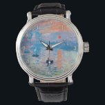 Claude Monet - Impression, Sunrise Watch<br><div class="desc">Impression,  Sunrise (Impression,  Soleil levant) - Claude Monet,  Oil on canvas,  1872

Impression,  Sunrise depicts the port of Le Havre,  Monet's hometown.</div>