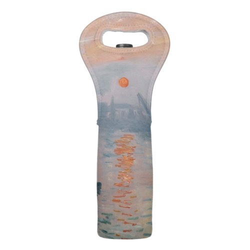Claude Monet _ Impression Sunrise Wine Bag