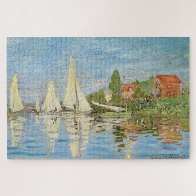 Claude Monet Impressionist Jigsaw Puzzle (Horizontal)