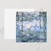 Claude Monet Impressionist Water Lillies Painting (Front/Back)