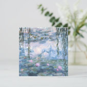 Claude Monet Impressionist Water Lillies Painting (Standing Front)