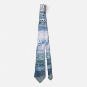 Claude Monet Impressionist Water Lillies Painting Neck Tie