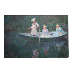 Claude Monet - In the Norwegian Boat Placemat