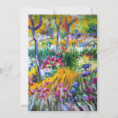 Claude Monet: Iris Garden by Giverny (Front)