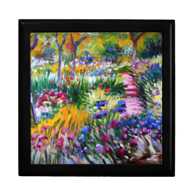 Claude Monet: Iris Garden by Giverny Gift Box (Front)