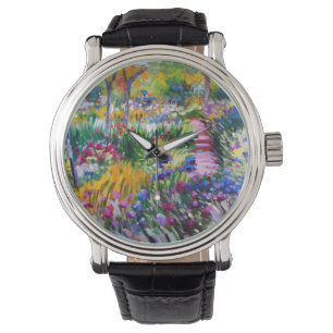 Claude Monet: Iris Garden by Giverny Watch