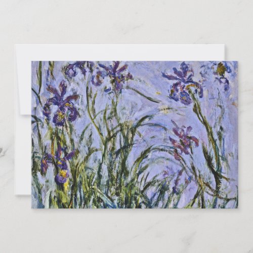 Claude Monet _ Iris Mauves