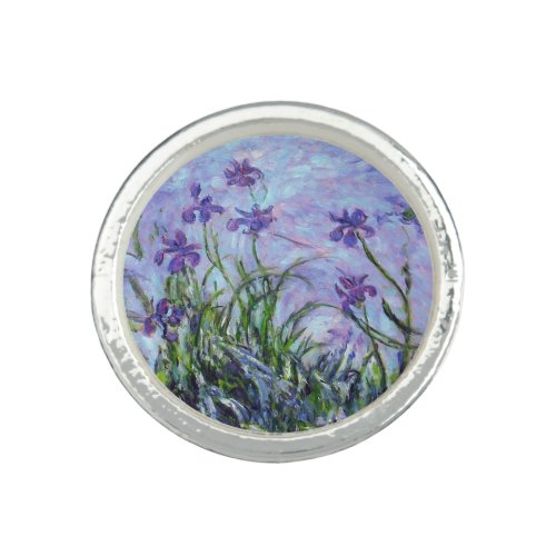 Claude Monet Iris Ring