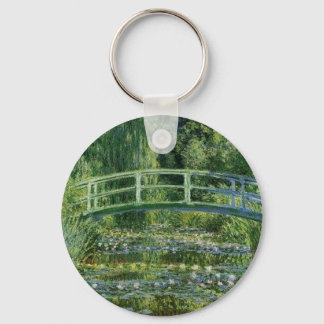 Claude Monet - Japanese Bridge Keychain