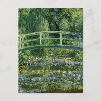 Claude Monet - Japanese Bridge Postcard
