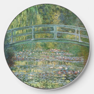 Claude Monet Japanese Bridge Water Lily Art Wireless Charger