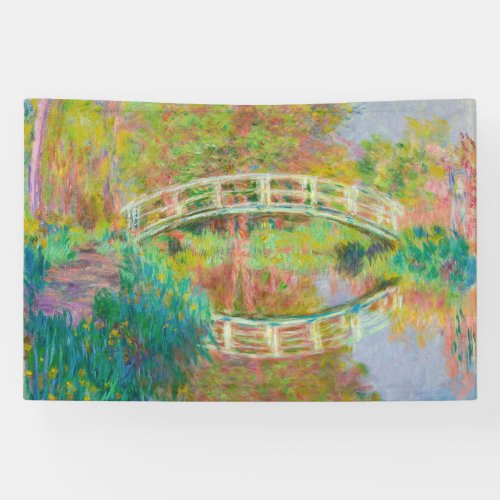 Claude Monet _ Japanese Footbridge Giverny Banner