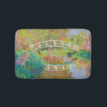 Claude Monet - Japanese Footbridge, Giverny Bath Mat<br><div class="desc">Japanese Footbridge,  Giverny (Le Pont japonais,  Giverny) - Claude Monet,  Oil on Canvas,  1895</div>