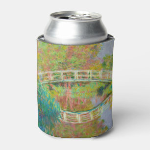 Claude Monet - Japanese Footbridge, Giverny Can Cooler