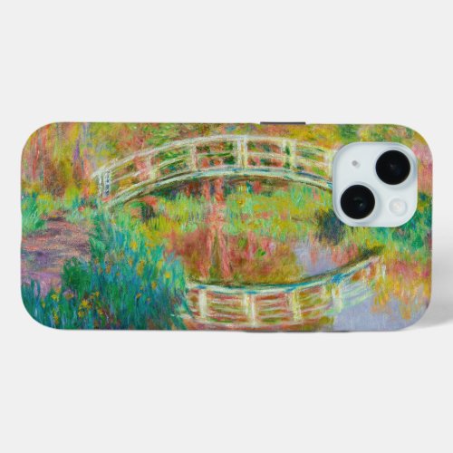 Claude Monet _ Japanese Footbridge Giverny iPhone 15 Case