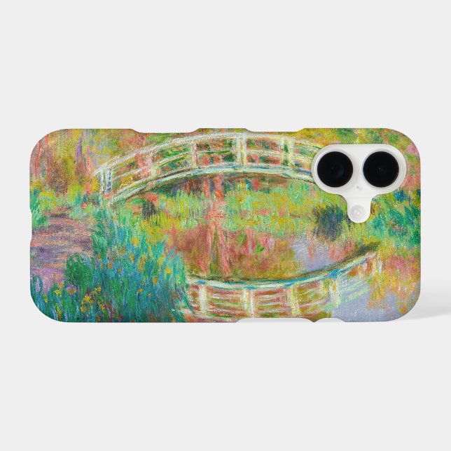 Claude Monet - Japanese Footbridge, Giverny Case-Mate iPhone Case (Back (Horizontal))