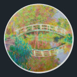 Claude Monet - Japanese Footbridge, Giverny Ceramic Knob<br><div class="desc">Japanese Footbridge,  Giverny (Le Pont japonais,  Giverny) - Claude Monet,  Oil on Canvas,  1895</div>