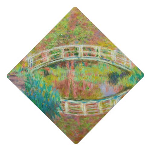 Claude Monet _ Japanese Footbridge Giverny Graduation Cap Topper