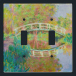 Claude Monet - Japanese Footbridge, Giverny Light Switch Cover<br><div class="desc">Japanese Footbridge,  Giverny (Le Pont japonais,  Giverny) - Claude Monet,  Oil on Canvas,  1895</div>