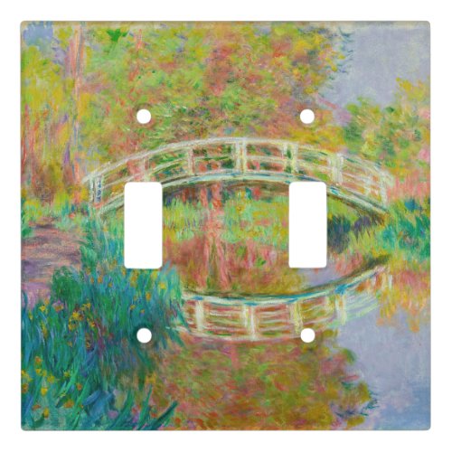 Claude Monet _ Japanese Footbridge Giverny Light Switch Cover
