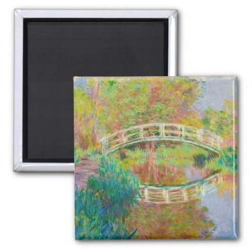 Claude Monet _ Japanese Footbridge Giverny Magnet