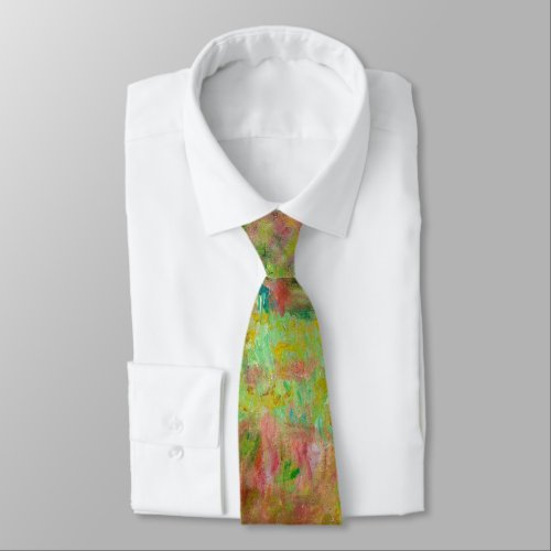 Claude Monet _ Japanese Footbridge Giverny Neck Tie