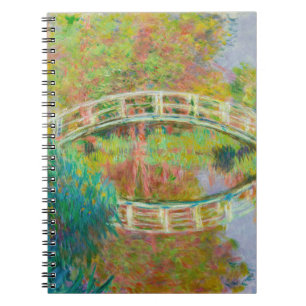 Claude Monet - Japanese Footbridge, Giverny Notebook
