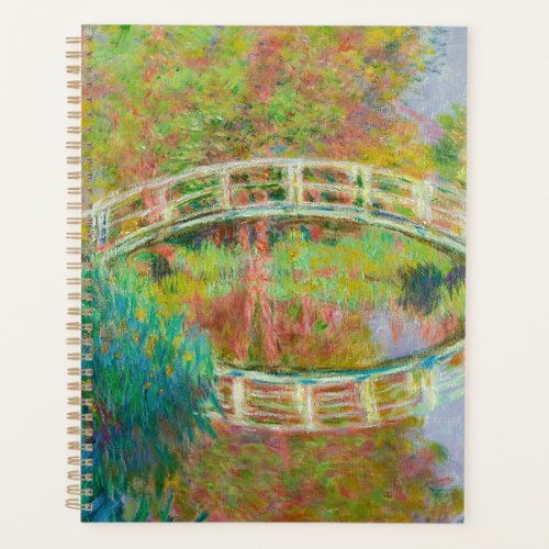 Claude Monet _ Japanese Footbridge Giverny Planner