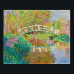 Claude Monet - Japanese Footbridge, Giverny Poster<br><div class="desc">Japanese Footbridge,  Giverny (Le Pont japonais,  Giverny) - Claude Monet,  Oil on Canvas,  1895</div>
