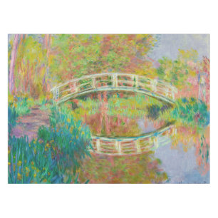 Claude Monet - Japanese Footbridge, Giverny Tablecloth
