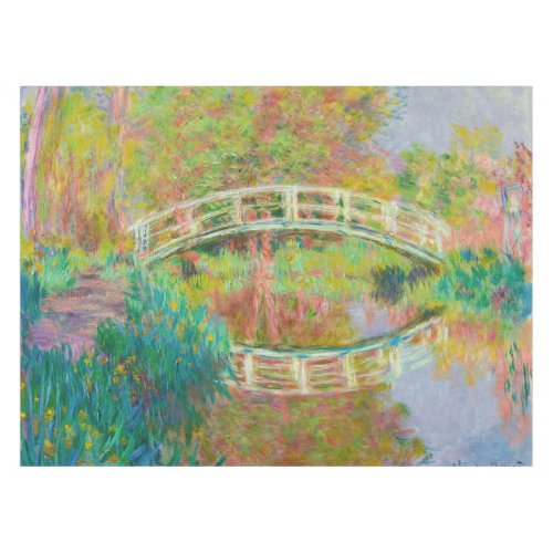 Claude Monet _ Japanese Footbridge Giverny Tablecloth