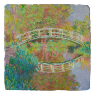 Claude Monet - Japanese Footbridge, Giverny Trivet