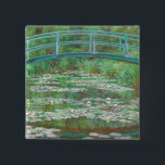 Claude Monet Japanese Footbridge. Impressionism Button<br><div class="desc">Claude Monet "Japanese Footbridge" button.</div>