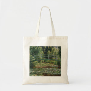 Claude Monet Japanese Footbridge & Water Lily Pool Tote Bag