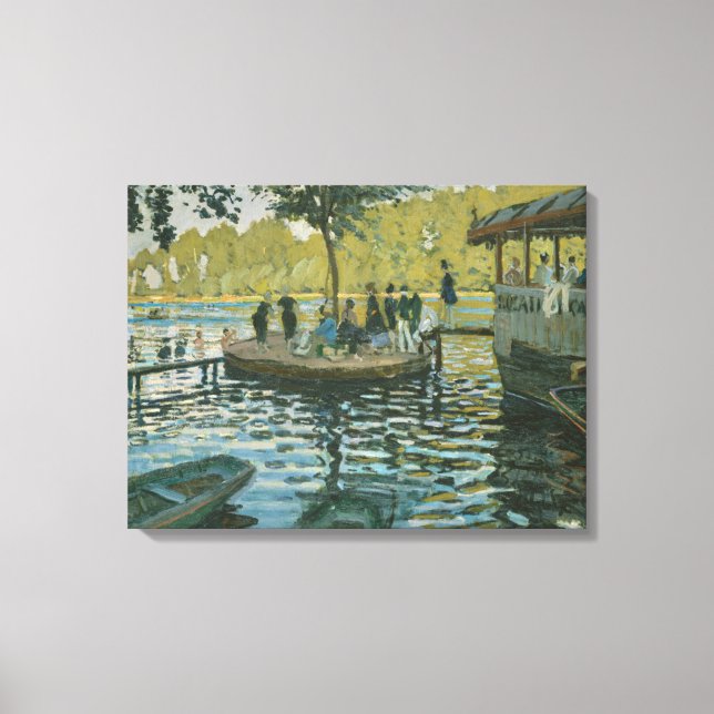 Claude Monet | La Grenouillere Canvas Print (Front)