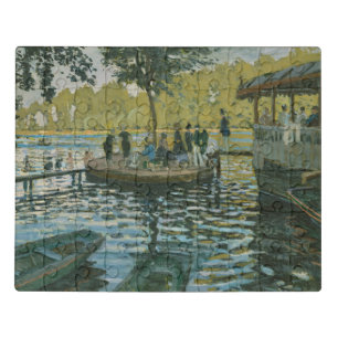Claude Monet La Grenouillere Jigsaw Puzzle