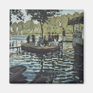 Claude Monet La Grenouillere Magnet