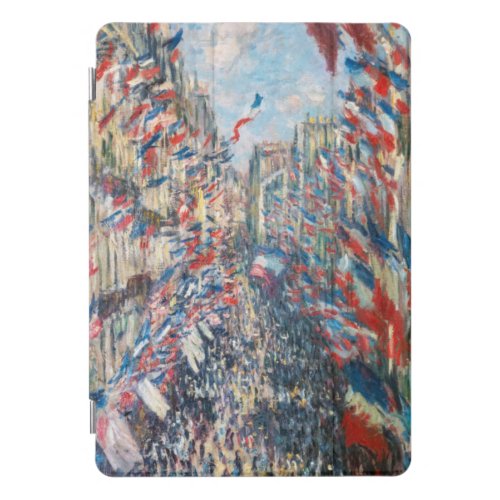 Claude Monet _ La Rue Montorgueil _ Paris iPad Pro Cover