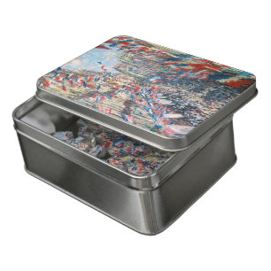 Claude Monet - La Rue Montorgueil - Paris Jigsaw Puzzle