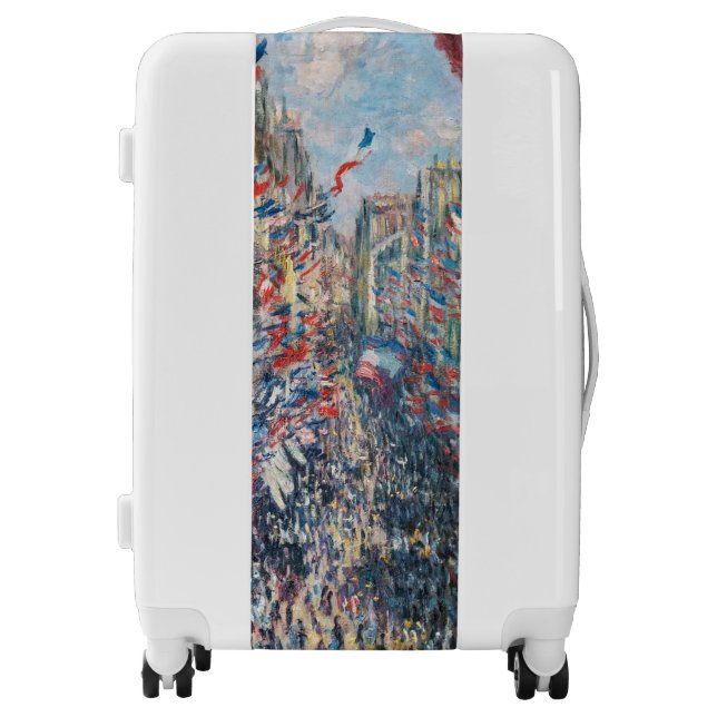 Claude Monet - La Rue Montorgueil - Paris Luggage (Front)