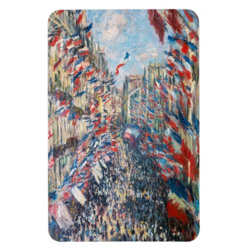 Claude Monet _ La Rue Montorgueil _ Paris Magnet