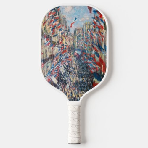 Claude Monet _ La Rue Montorgueil _ Paris Pickleball Paddle