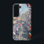 Claude Monet - La Rue Montorgueil - Paris Samsung Galaxy S22 Case<br><div class="desc">La Rue Montorgueil à Paris fete du 30 juin 1878. By Claude Monet in 1878.</div>