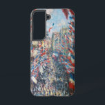 Claude Monet - La Rue Montorgueil - Paris Samsung Galaxy S22 Case<br><div class="desc">La Rue Montorgueil à Paris fete du 30 juin 1878. By Claude Monet in 1878.</div>